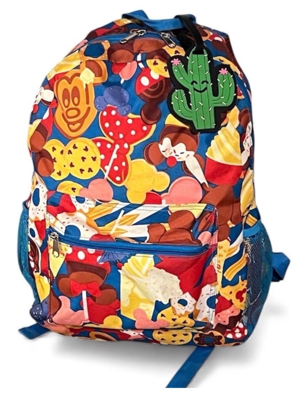 Disney Parks Food Icons Backpack Snacks Treats Mickey Mouse Colorful Dole Whip